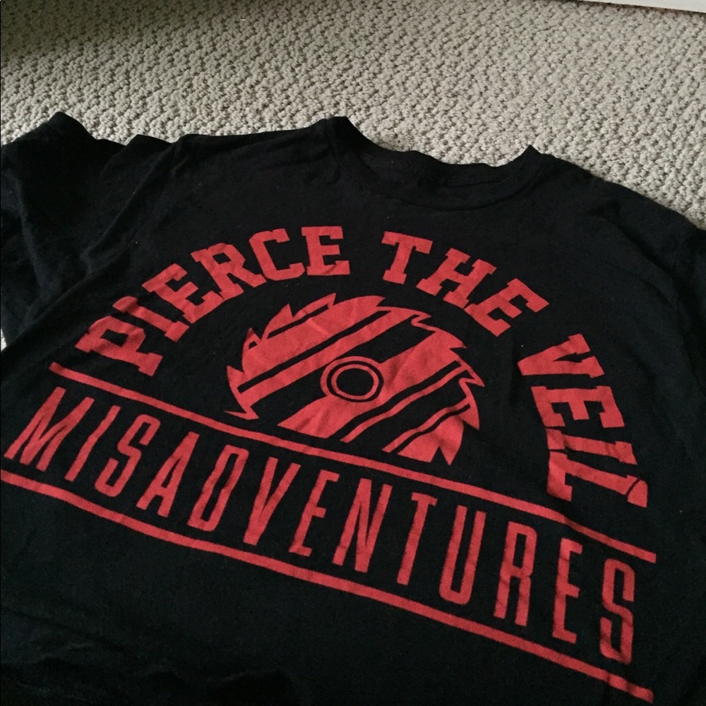 Pierce the veil Misadventures band tee