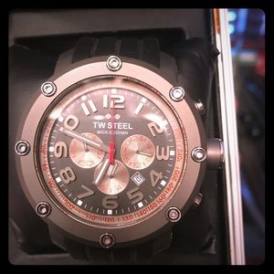 T W Steel watch. Only worn twice