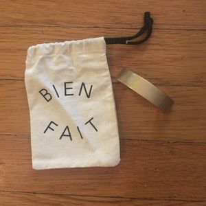 Madewell ponytail clip and bien fait pouch