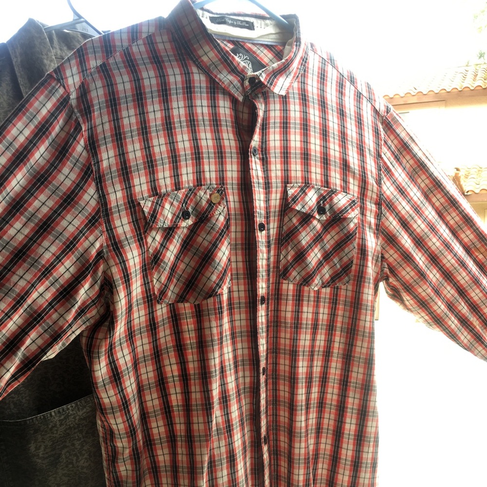 Obey long sleeve flannel