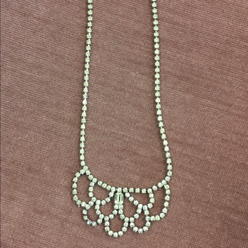 Vintage Scallop and Baguette Rhinestone (set)