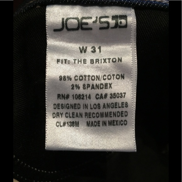 Joe's Jeans The Brixton Straight Leg Jeans - Picture 5 of 5