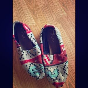 Red Flanel Tribal Toms