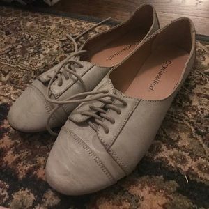 SOLD City Classified flats with shoe lace.