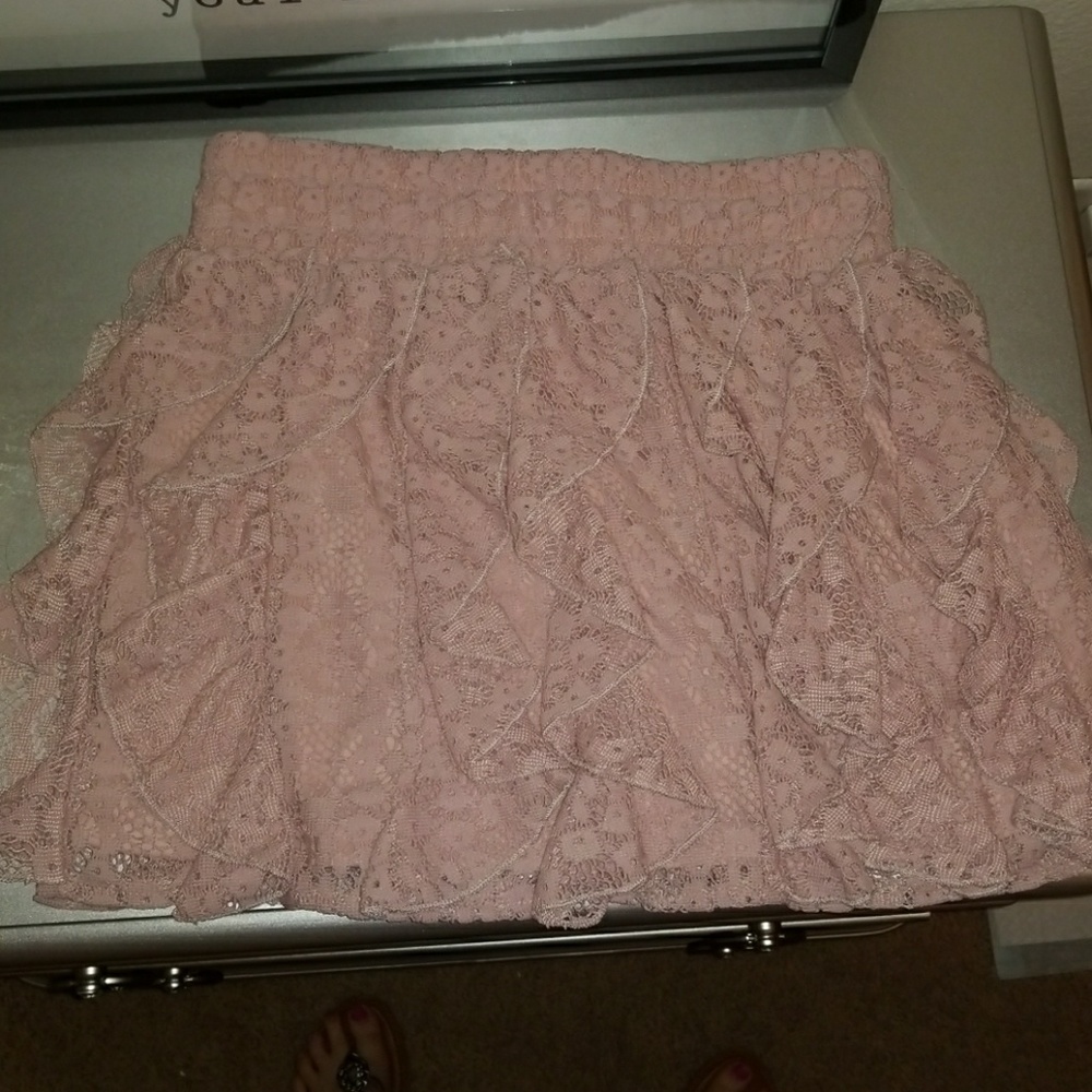 Pink Wet Seal Skirt