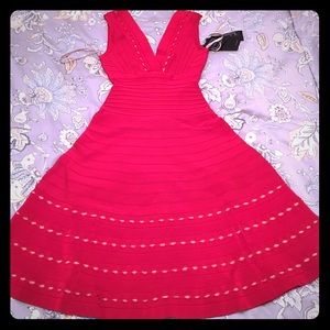 Herve Leger Red Dress