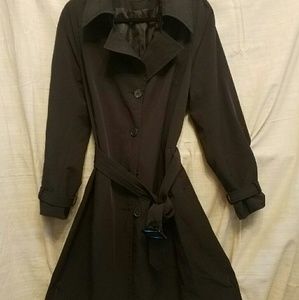 Black Alfani trench coat