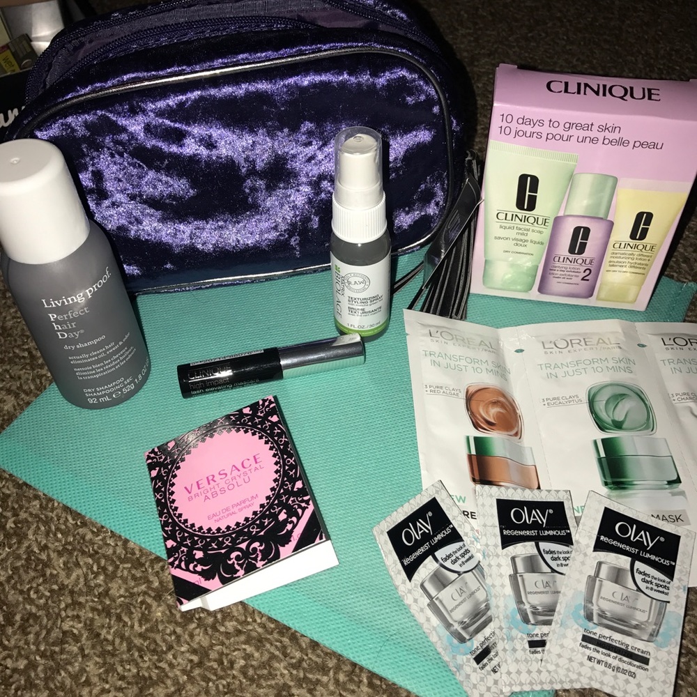 New Clinique in makeup bag