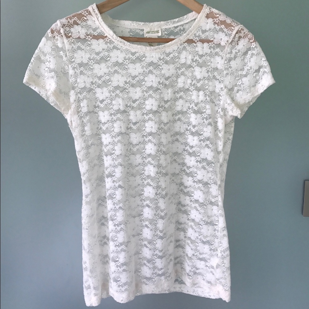 Cute lace top!
