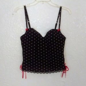 Victoria's Secret Polka Dot Bustier