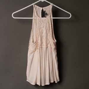 Cream American Eagle tank top XXS Women's