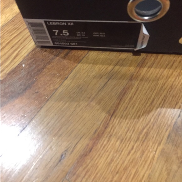 Barely used Lebron XII heart of a lion - Picture 2 of 3