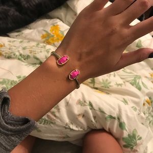 Kendra Scott Elton Pink Bangle