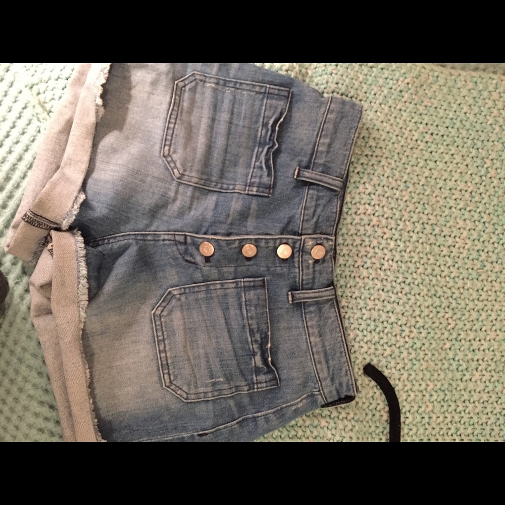 Madewell high waisted shorts