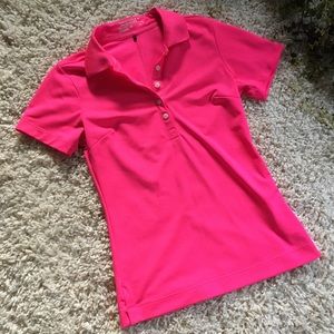Hot Pink Nike Golf Shirt