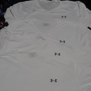 Under Armour Bundle 4 tops 2 boxer shorts