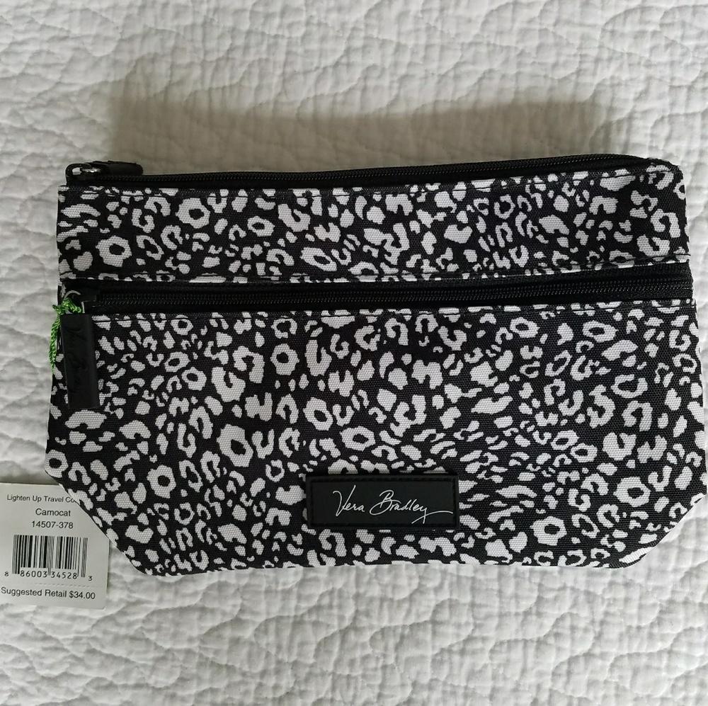 **SOLD** Lighten Up Travel Cosmetic Camocat Vera