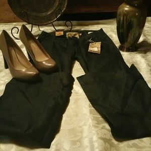 A pair of Dear John dark denim jeans