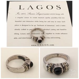 Lago's Black Onyx Ring