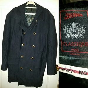 Classique Jean Paul Gautier wool coat