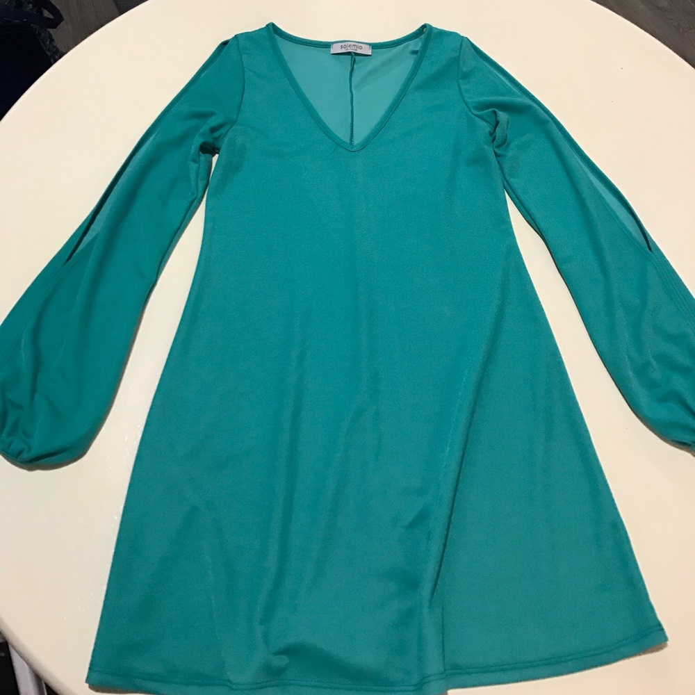 Long Sleeve Cutout Dress