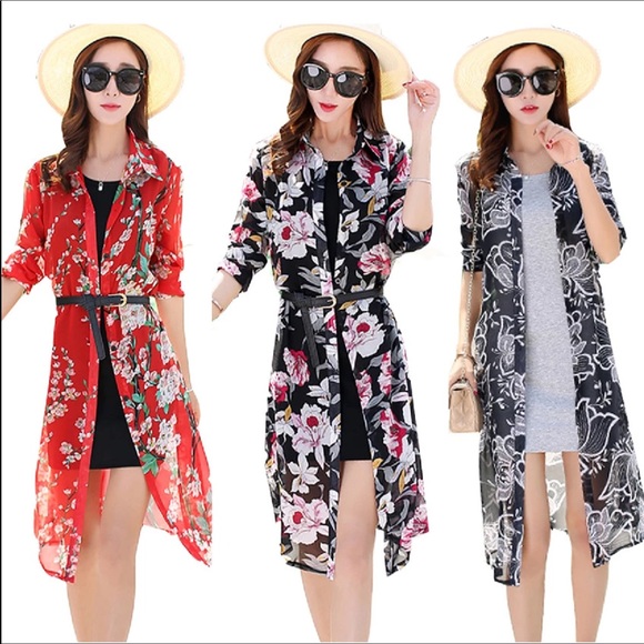 BRAND NEW CHIFFON CARDIGAN SIZE XL - Picture 1 of 6