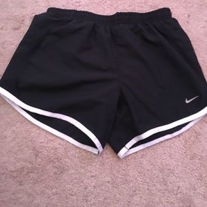 Black Nike shorts