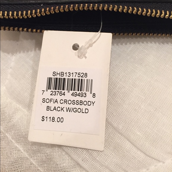 nwt FOSSIL Leather Crossbody - Picture 6 of 8