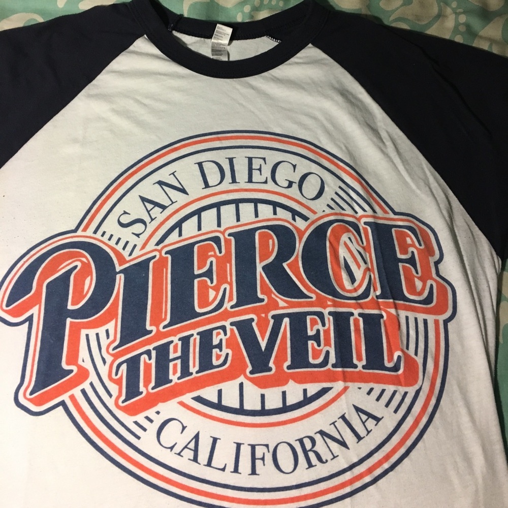 Pierce The Veil baseball t shirt