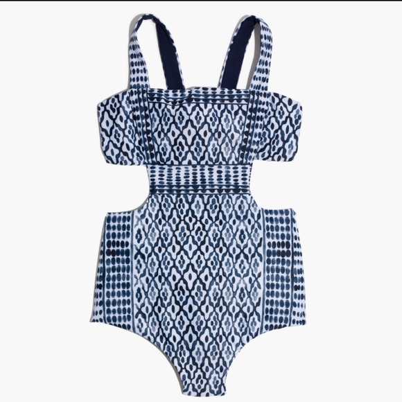 NWT. Mara Hoffman one piece via Madewell - Picture 2 of 3