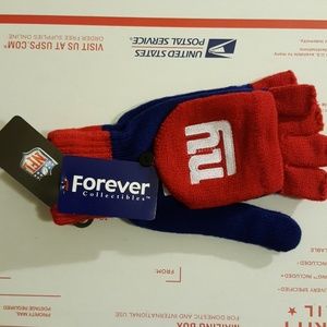 Lot/Bundle NY Giants Items - Gloves and Backpack!