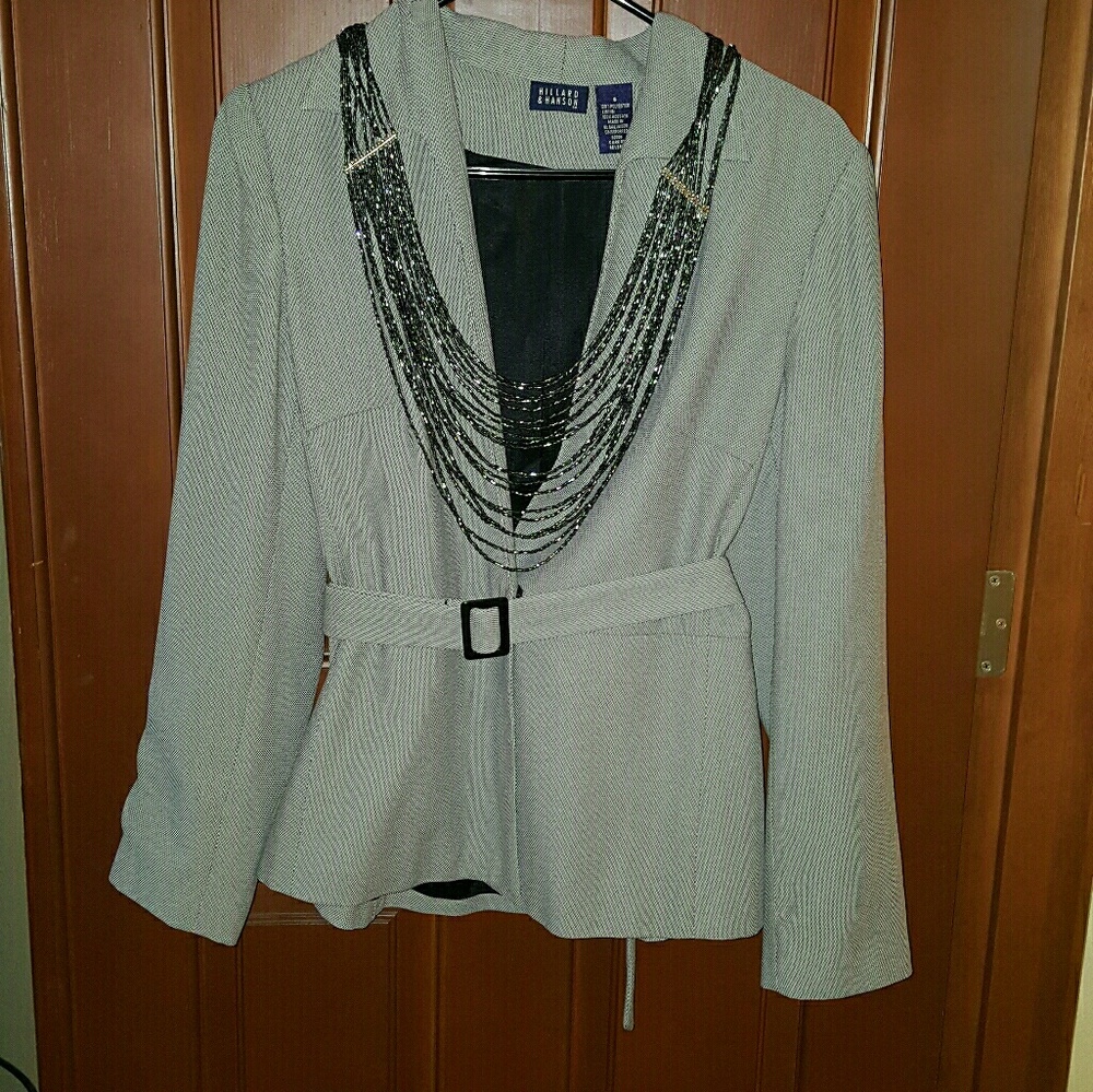 Hillary and Hanson suit Blazer Jacket.