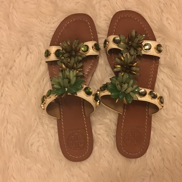 TORY BURCH Sydney flat sandal - Picture 1 of 4