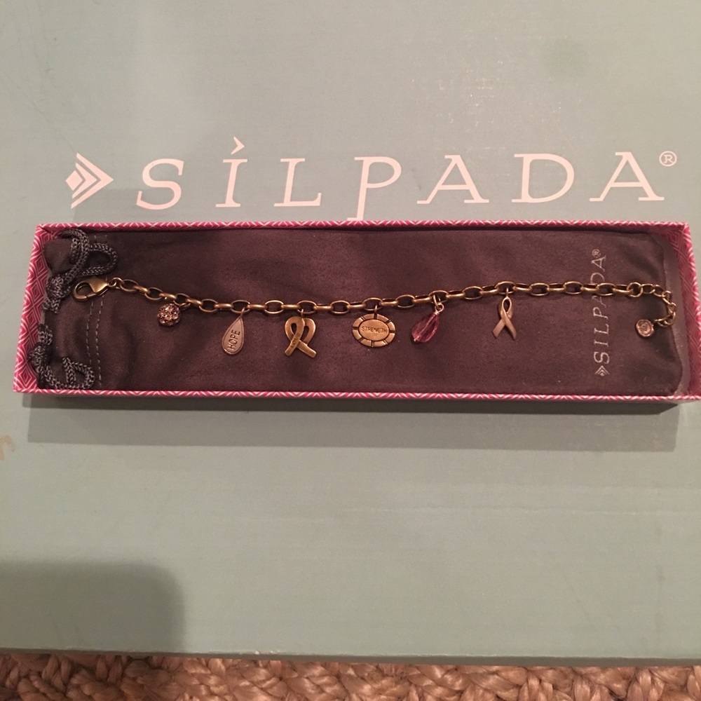 Breast cancer awareness bracelet