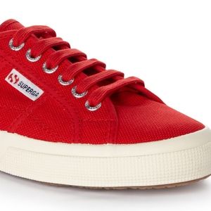 Red Superga Sneakers