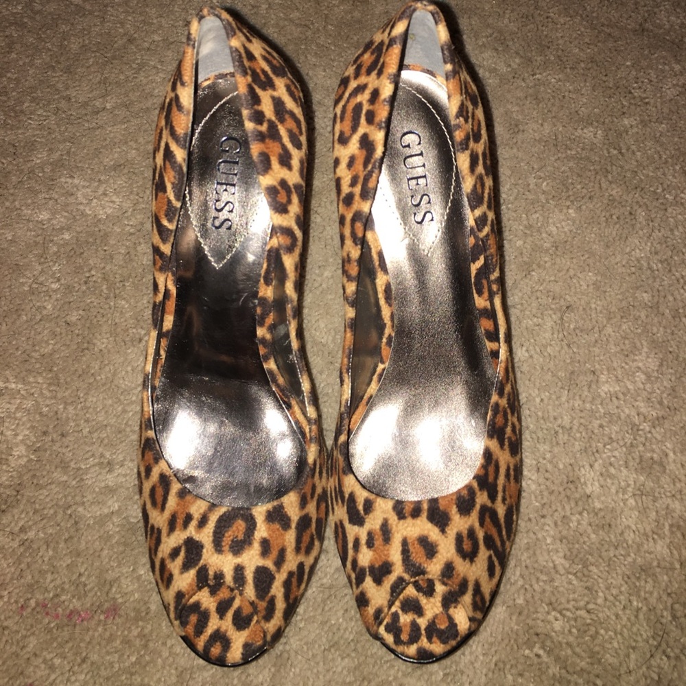Guess leopard platform heels size 5 - Picture 3 of 3