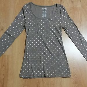 Old Navy Polka-Dot Shirt