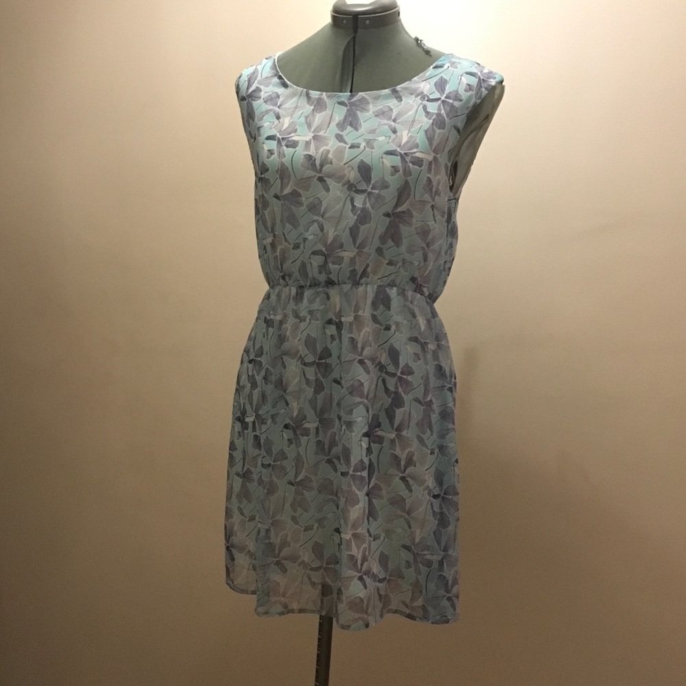 Teal and Blue Dress