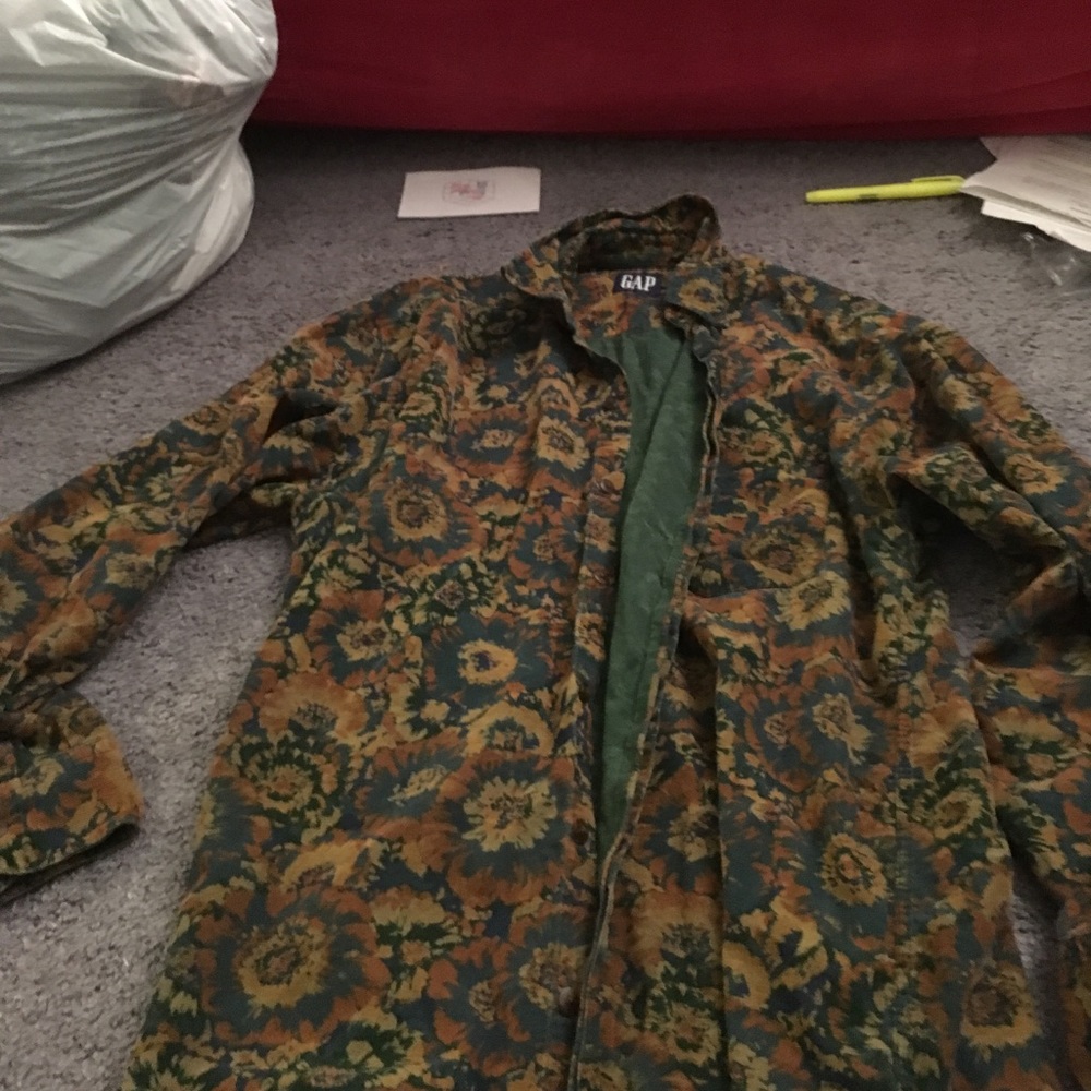 Vintage Gap Corduroy button down shirt