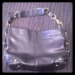 Coach leather purse