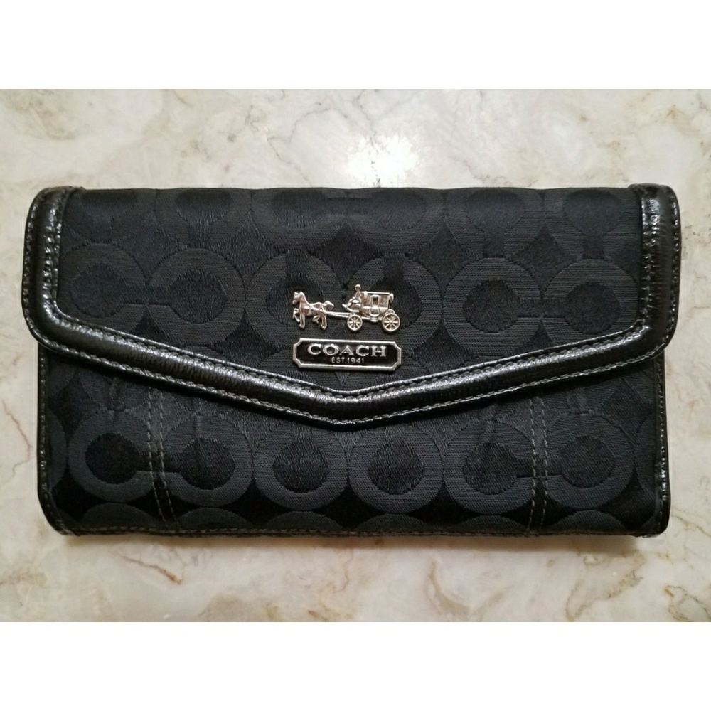 SOLD - Authentic Coach Wallet with genuine leather