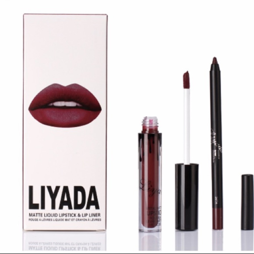 Matte lipstick lip liner waterproof (many colors)