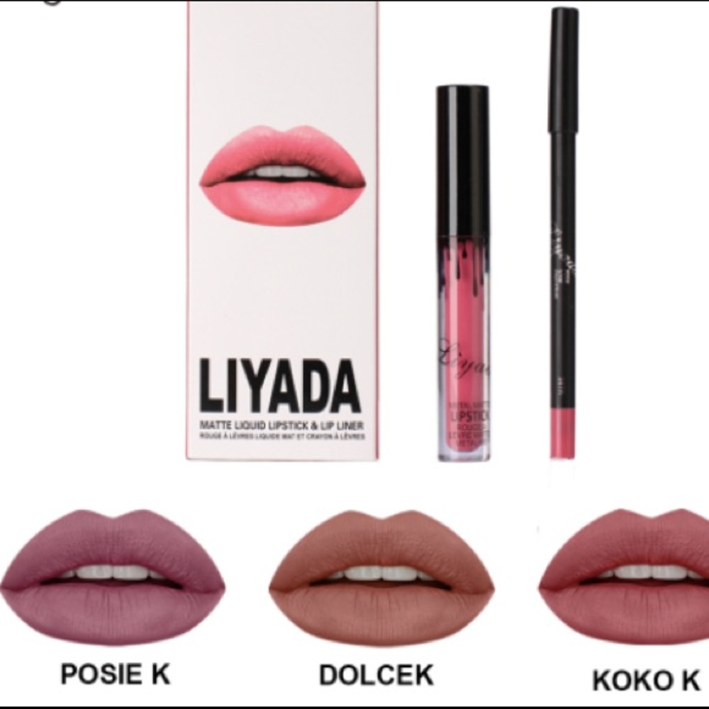 Matte lipstick lip liner waterproof (many colors) - Picture 5 of 7