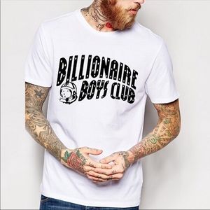 Billionaire Boys Club White T-Shirt Men's Fashion