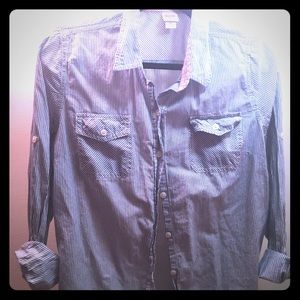 EUC. Mossimo 3/4 sleeve button up
