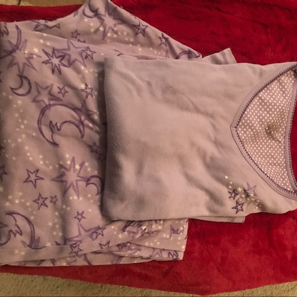 Adonna purple long pj set size 3x