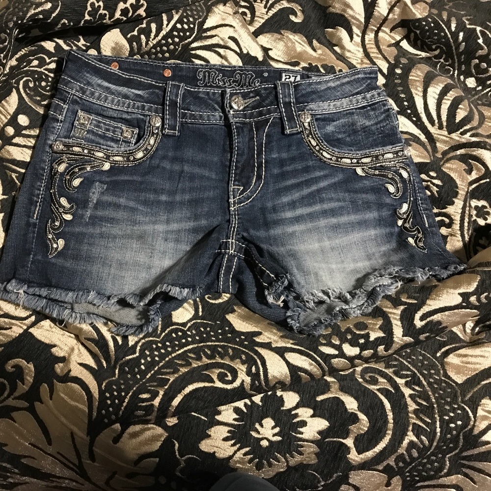 MissMe Jean Shorts