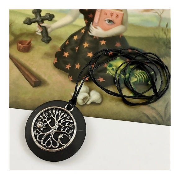 Shungite Tree Of Life Healing Pendant/Amulet - Picture 2 of 5