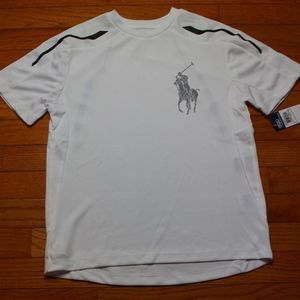 NWT Polo Ralph Lauren White Thermo Vent Tshirt Sz8