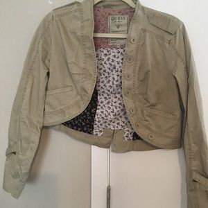GUESS cropped jacket